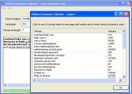 OnLine Grammar Checker screenshot